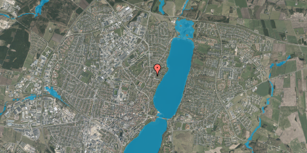 Oversvømmelsesrisiko fra vandløb på Munkevej 5, 8800 Viborg