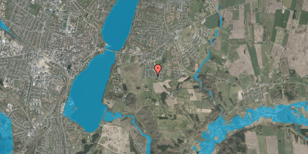 Oversvømmelsesrisiko fra vandløb på Møllevej 29, 8800 Viborg