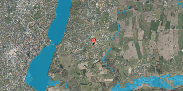Oversvømmelsesrisiko fra vandløb på Neptunvej 30, 1. th, 8800 Viborg