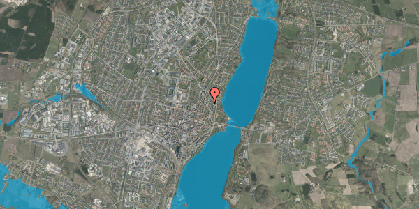 Oversvømmelsesrisiko fra vandløb på Sct. Nicolaj Gade 40D, 8800 Viborg