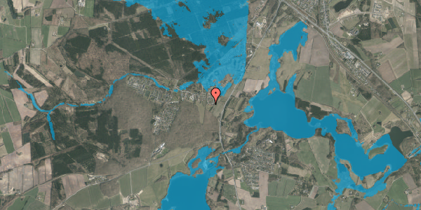 Oversvømmelsesrisiko fra vandløb på Nonbo Dal 10, 8800 Viborg