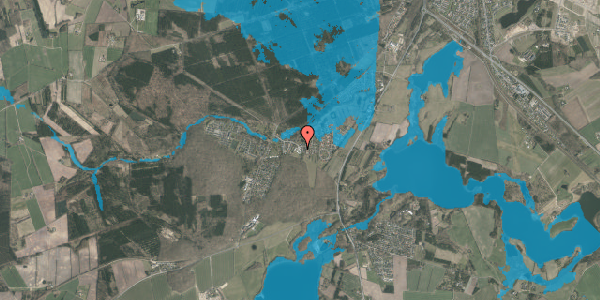 Oversvømmelsesrisiko fra vandløb på Nonbo Hede 30, 8800 Viborg
