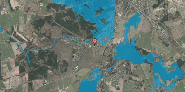 Oversvømmelsesrisiko fra vandløb på Nonbo Hegn 1, 8800 Viborg