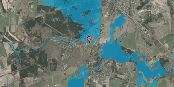 Oversvømmelsesrisiko fra vandløb på Nonbo Krat 12, 8800 Viborg