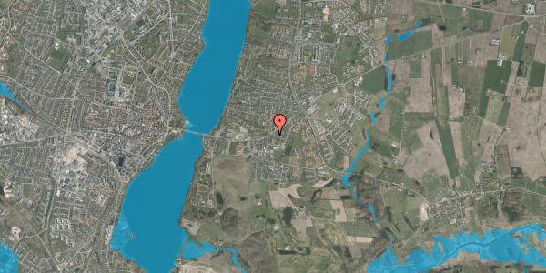 Oversvømmelsesrisiko fra vandløb på Nyvej 4, 8800 Viborg