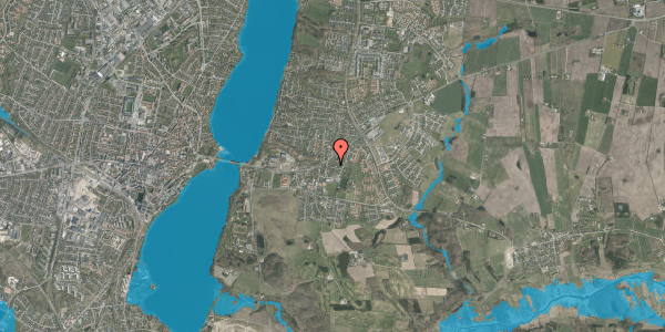 Oversvømmelsesrisiko fra vandløb på Nyvej 7, 8800 Viborg
