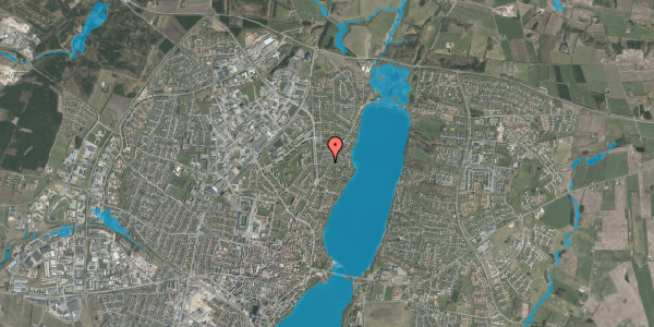 Oversvømmelsesrisiko fra vandløb på Nørremøllevej 19C, 8800 Viborg