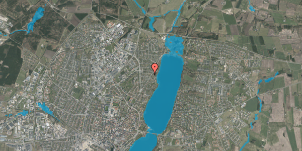 Oversvømmelsesrisiko fra vandløb på Nørremøllevej 43B, 1. , 8800 Viborg