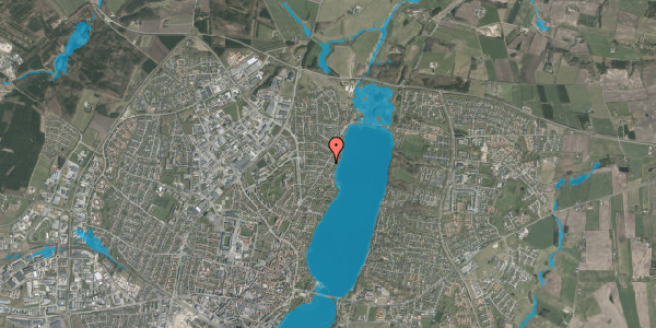 Oversvømmelsesrisiko fra vandløb på Nørremøllevej 62, 8800 Viborg