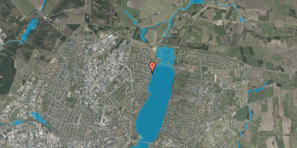 Oversvømmelsesrisiko fra vandløb på Nørremøllevej 81, 8800 Viborg