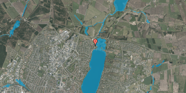 Oversvømmelsesrisiko fra vandløb på Nørremøllevej Nord 12, 8800 Viborg