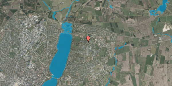 Oversvømmelsesrisiko fra vandløb på Nørresøbakken 9, 8800 Viborg