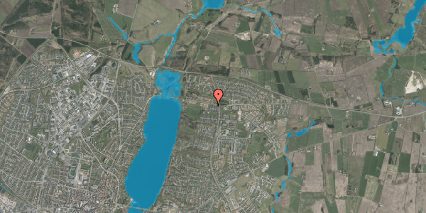 Oversvømmelsesrisiko fra vandløb på Nørresøbakken 38, 8800 Viborg