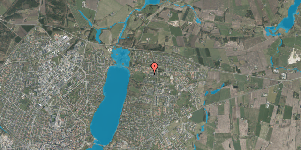 Oversvømmelsesrisiko fra vandløb på Nørresøbakken 70, 8800 Viborg