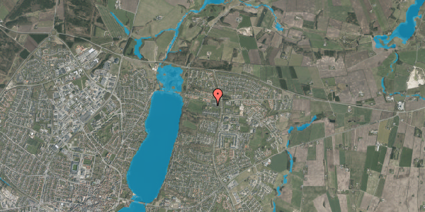 Oversvømmelsesrisiko fra vandløb på Nørresøbakken 76, 8800 Viborg