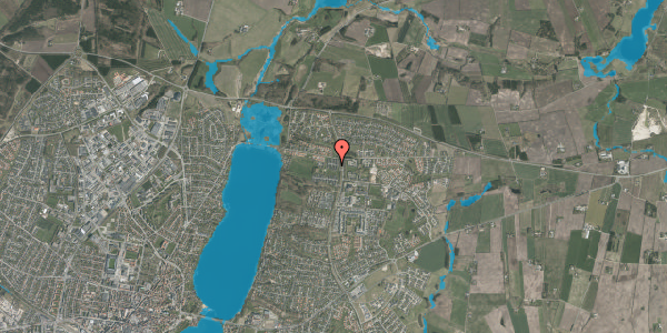 Oversvømmelsesrisiko fra vandløb på Nørresøbakken 100, 8800 Viborg