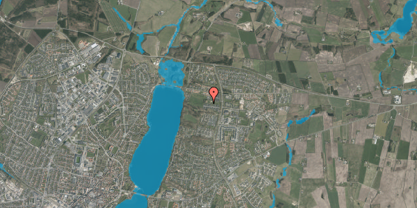 Oversvømmelsesrisiko fra vandløb på Nørresøbakken 133, 8800 Viborg