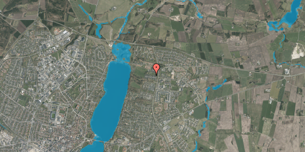 Oversvømmelsesrisiko fra vandløb på Nørresøbakken 161, 8800 Viborg