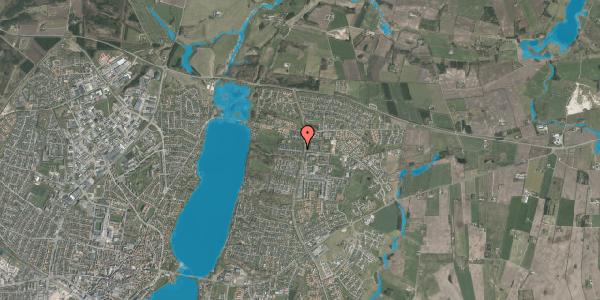 Oversvømmelsesrisiko fra vandløb på Nørresøbakken 201, 8800 Viborg