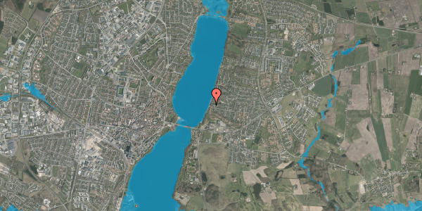 Oversvømmelsesrisiko fra vandløb på Nørresøvej 8, 8800 Viborg