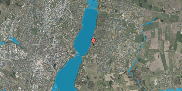 Oversvømmelsesrisiko fra vandløb på Nørresøvej 12, 8800 Viborg