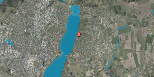 Oversvømmelsesrisiko fra vandløb på Nørresøvej 28A, 8800 Viborg