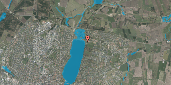 Oversvømmelsesrisiko fra vandløb på Nørresøvej Nord 17, 8800 Viborg