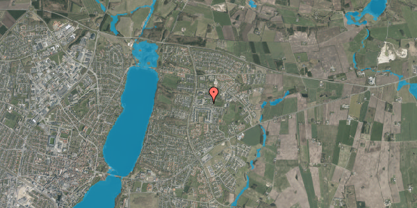 Oversvømmelsesrisiko fra vandløb på Odshøjvej 23, 8800 Viborg