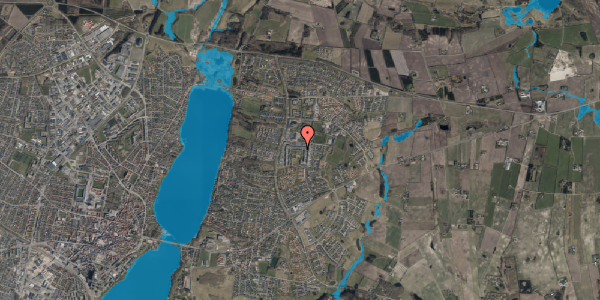 Oversvømmelsesrisiko fra vandløb på Odshøjvej 26, 1. mf, 8800 Viborg