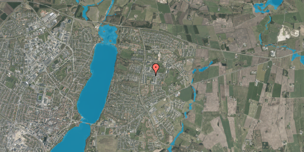 Oversvømmelsesrisiko fra vandløb på Odshøjvej 28, st. mf, 8800 Viborg