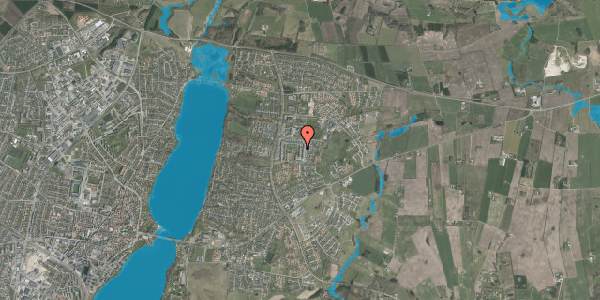 Oversvømmelsesrisiko fra vandløb på Odshøjvej 48, st. mf, 8800 Viborg