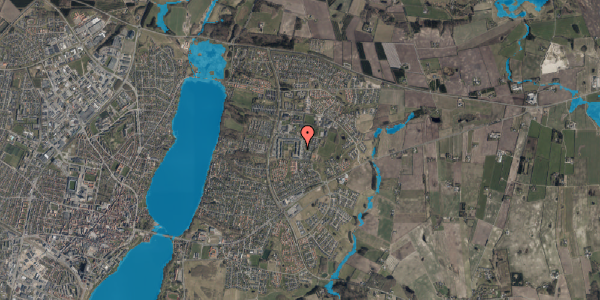 Oversvømmelsesrisiko fra vandløb på Odshøjvej 54, st. tv, 8800 Viborg