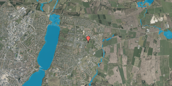 Oversvømmelsesrisiko fra vandløb på Odshøjvej 126, 8800 Viborg