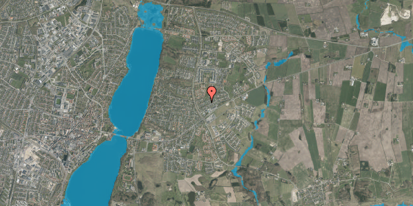 Oversvømmelsesrisiko fra vandløb på Plejlen 45, 8800 Viborg