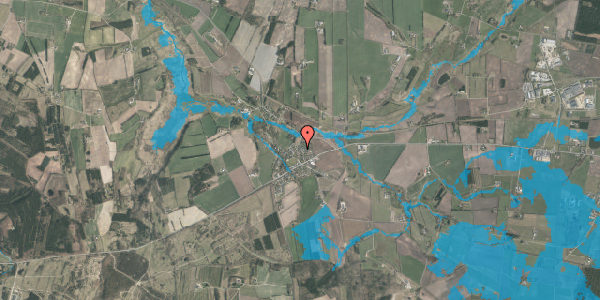 Oversvømmelsesrisiko fra vandløb på Prins Henriks Vej 4, 8800 Viborg