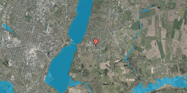 Oversvømmelsesrisiko fra vandløb på Randersvej 4, 8800 Viborg