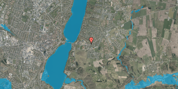 Oversvømmelsesrisiko fra vandløb på Randersvej 19, 8800 Viborg
