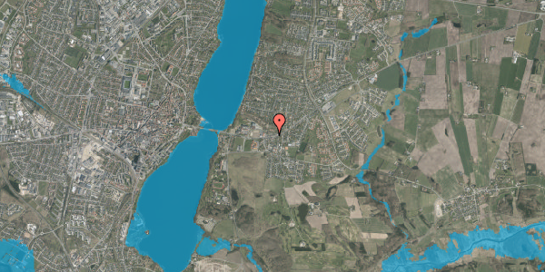 Oversvømmelsesrisiko fra vandløb på Randersvej 21, 8800 Viborg