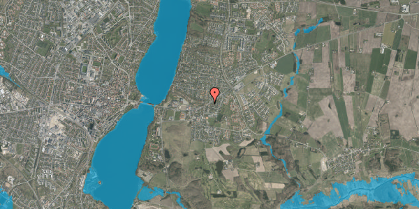 Oversvømmelsesrisiko fra vandløb på Randersvej 28, st. , 8800 Viborg