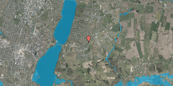 Oversvømmelsesrisiko fra vandløb på Randersvej 36A, 8800 Viborg