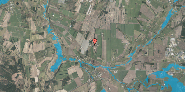 Oversvømmelsesrisiko fra vandløb på Ravnstrupvej 45, 8800 Viborg