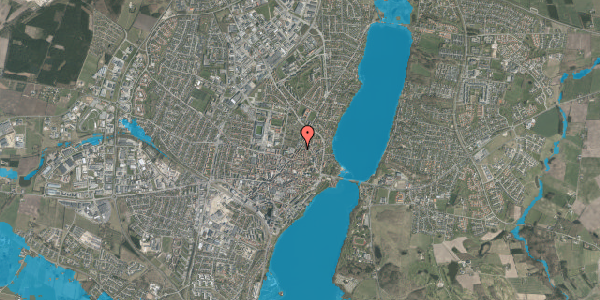 Oversvømmelsesrisiko fra vandløb på Reberbanen 20, 2. th, 8800 Viborg