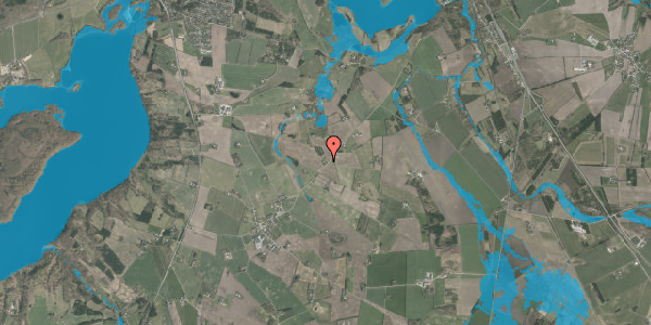 Oversvømmelsesrisiko fra vandløb på Rindsholmvej 83, 8800 Viborg