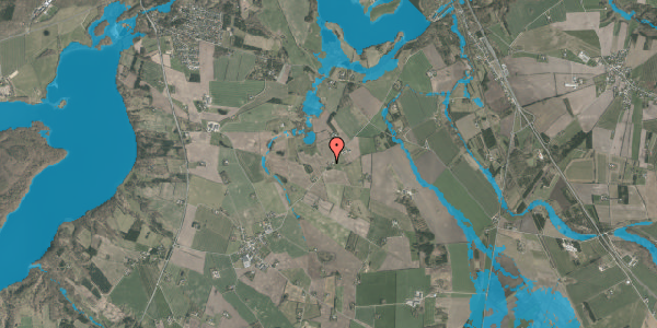 Oversvømmelsesrisiko fra vandløb på Rindsholmvej 87, 8800 Viborg
