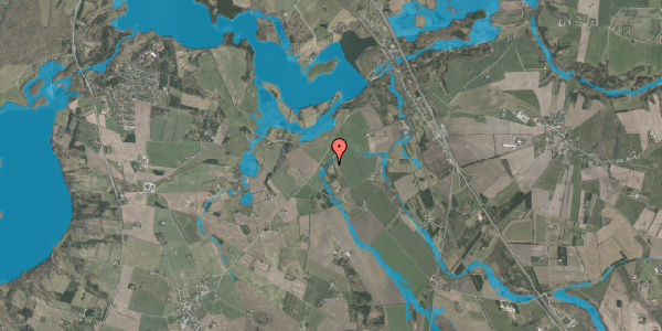 Oversvømmelsesrisiko fra vandløb på Rindsholmvej 100, 8800 Viborg