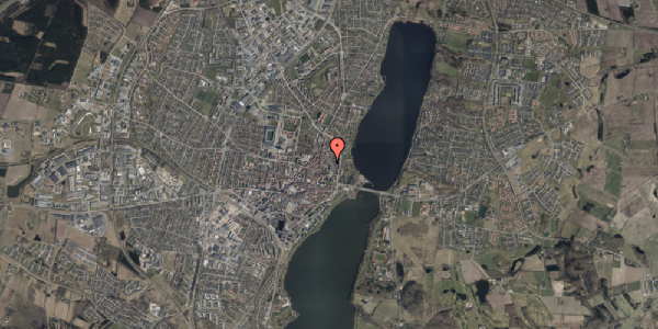 Oversvømmelsesrisiko fra vandløb på Rosenstræde 11C, 1. th, 8800 Viborg