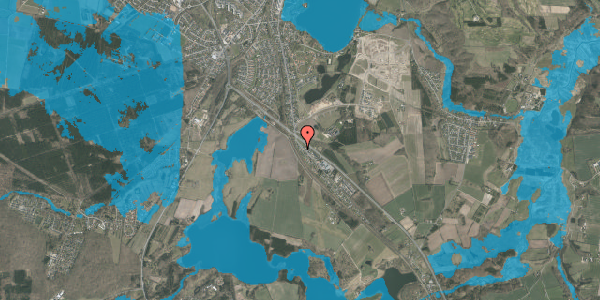 Oversvømmelsesrisiko fra vandløb på Rødtjørnen 4, 8800 Viborg