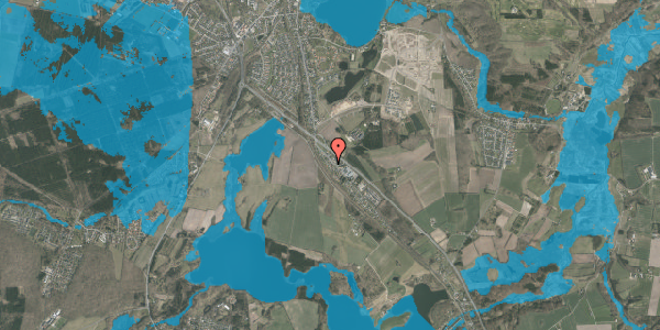 Oversvømmelsesrisiko fra vandløb på Rødtjørnen 7, 8800 Viborg
