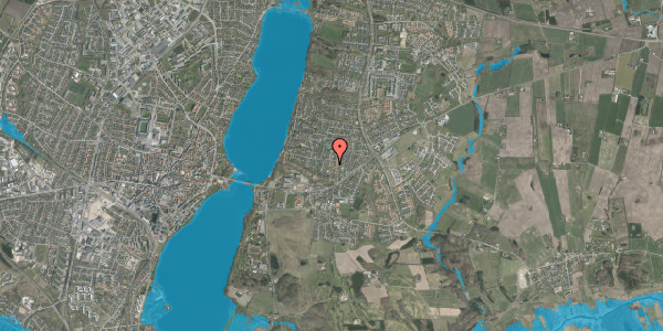 Oversvømmelsesrisiko fra vandløb på Rørhøjen 5, 8800 Viborg