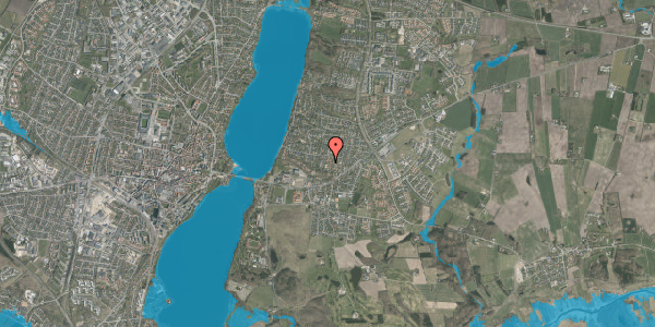Oversvømmelsesrisiko fra vandløb på Rørhøjen 8, 8800 Viborg